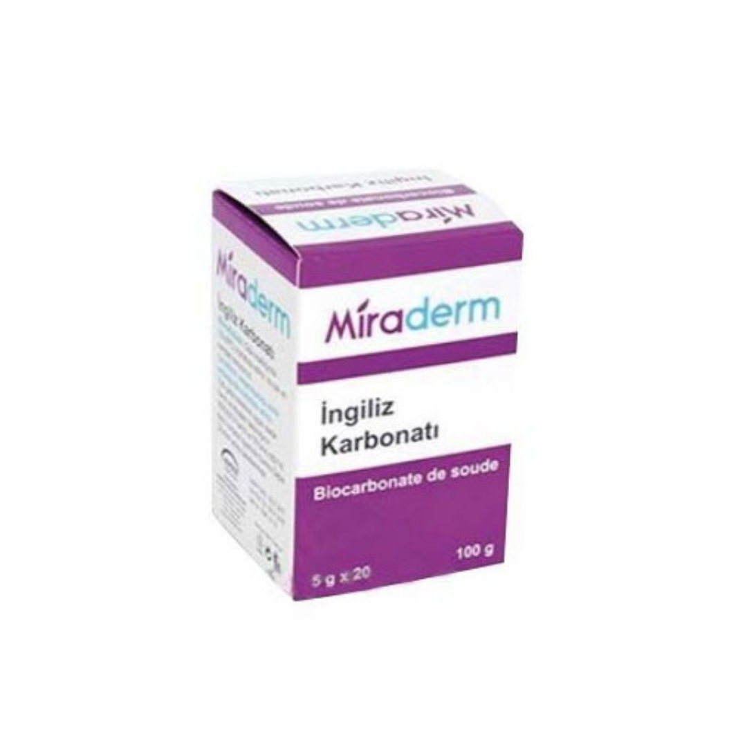 Miraderm İngiliz Karbonatı 5 gr x 20