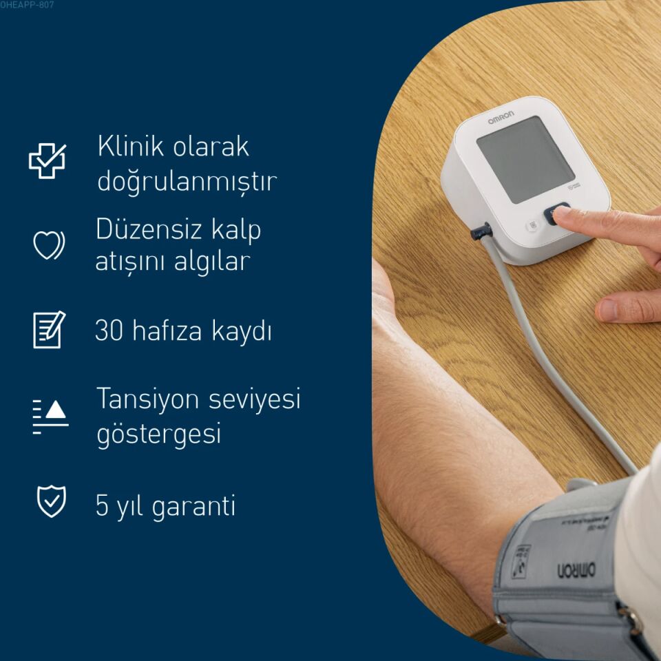 Omron M2 Essential Koldan Tansiyon Aleti