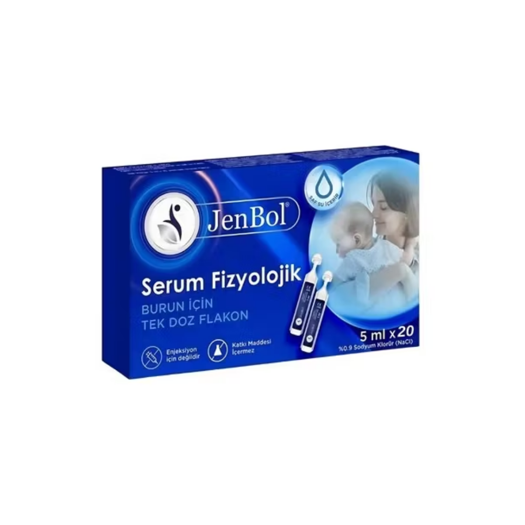 Jenbol Fizyolojik Serum 5 ml x 20 Flakon