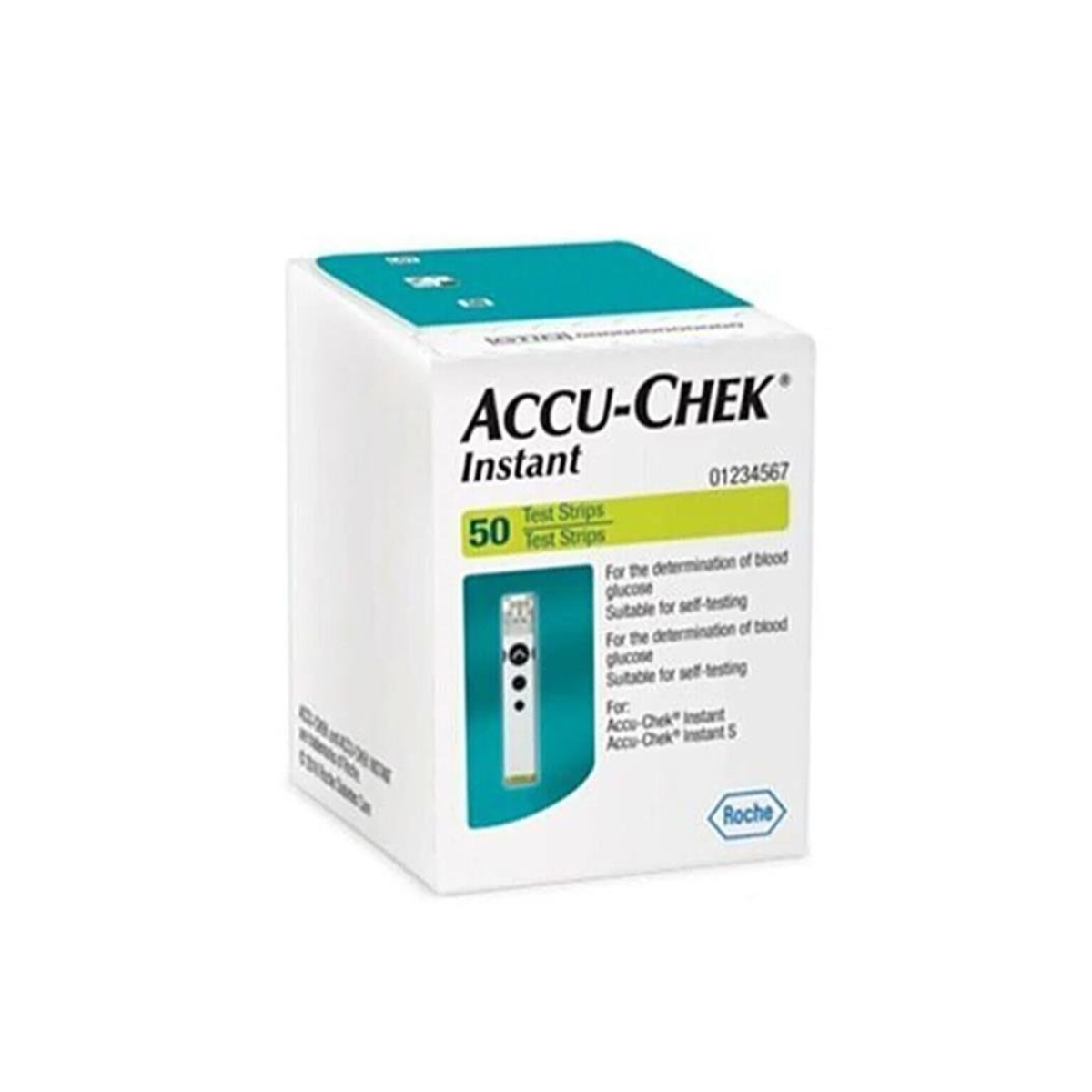 Accu-Check Instant 50'li 1 Paket Şeker Ölçüm Stribi