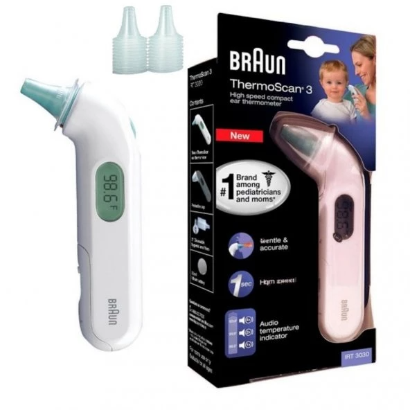 Braun ThermoScan 3 IRT 3030 Kulaktan Ateş Ölçer
