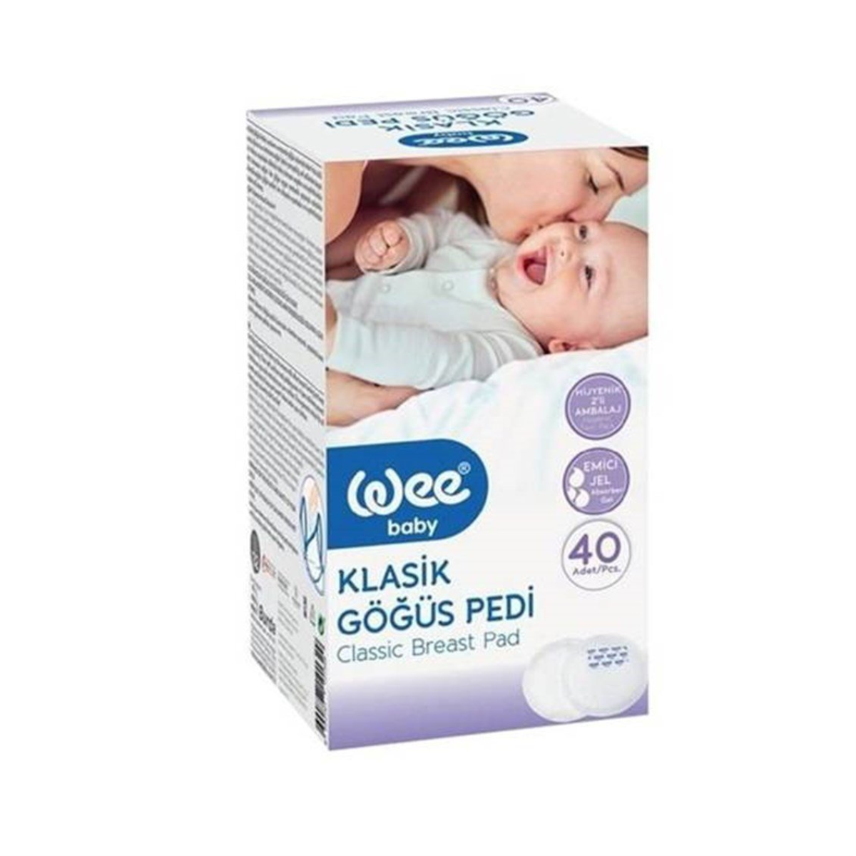 Wee Baby Klasik 40'lı Göğüs Pedi