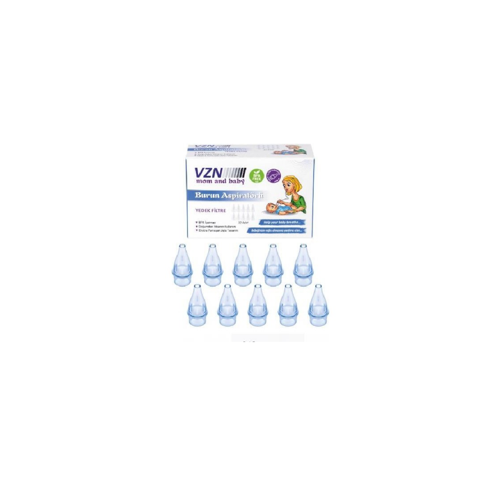 Vzn Burun Aspiratörü Yedek Uçları 10 Adet