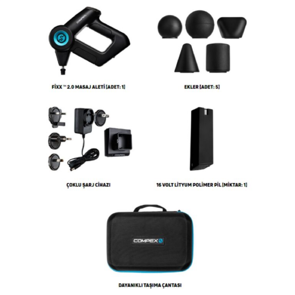 Compex Fixx 2.0 Masaj Aleti