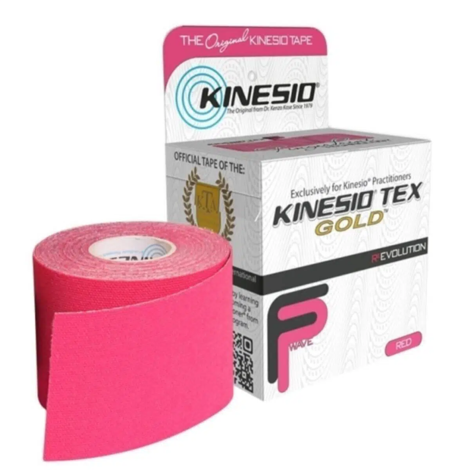 Kinesio Tex Gold 5cm X 5m Ağrı Bandı Kırmızı