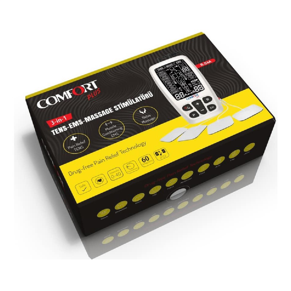 Comfort Plus R-C4A Dijital Ems Tens Cihazı