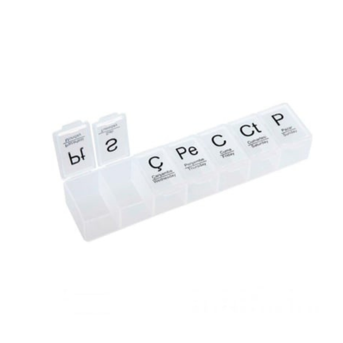 Haftalık İlaç Saklama Kutusu