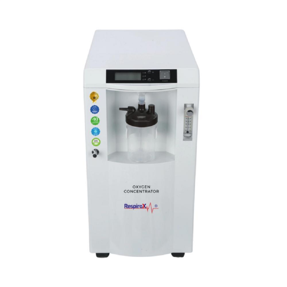 Respirox JLO-1090SI Oksijen Konsantratörü 10L Akış Hızlı, Nebülizatörlü ve Alarm Sistemli