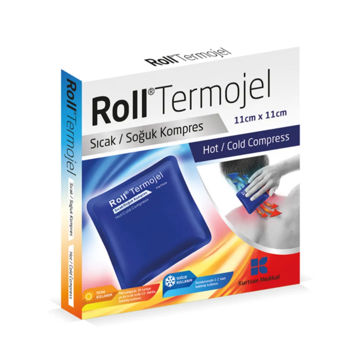 Roll Termojel Sıcak Soğuk Kompres 11cm x 11cm