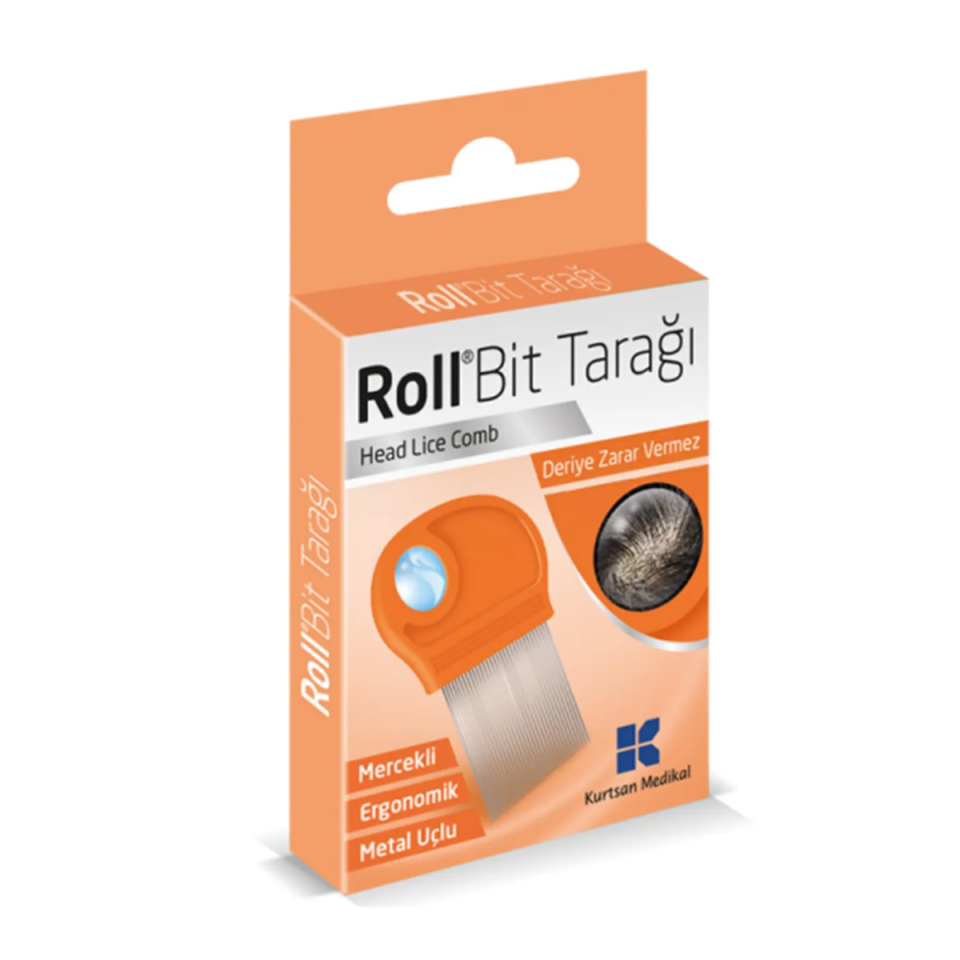 Roll Deriye Zarar Vermez Mercekli Bit Tarağı