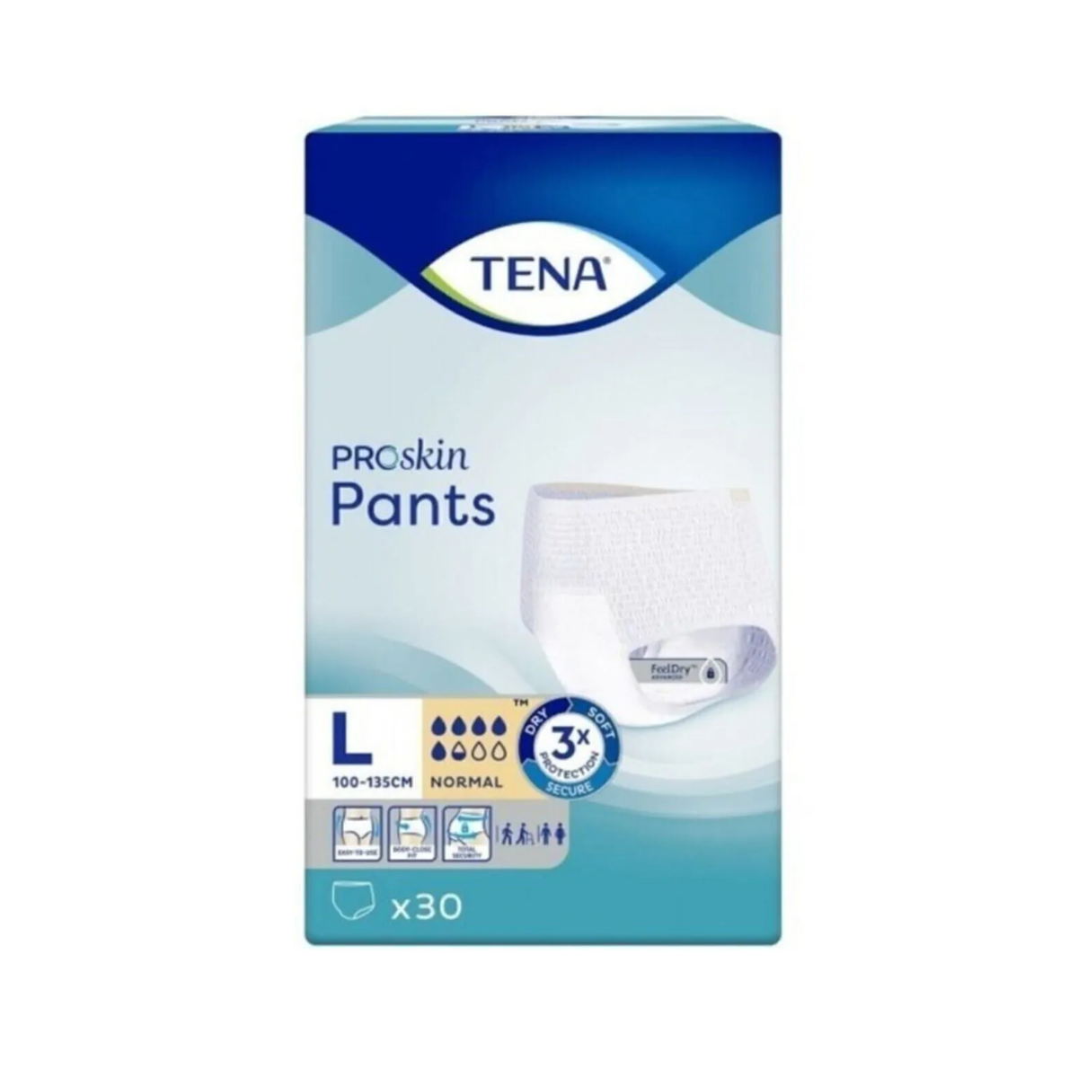 Tena Proskin Pants Normal Emici Külot Büyük Boy L 30'lu Hasta Bezi