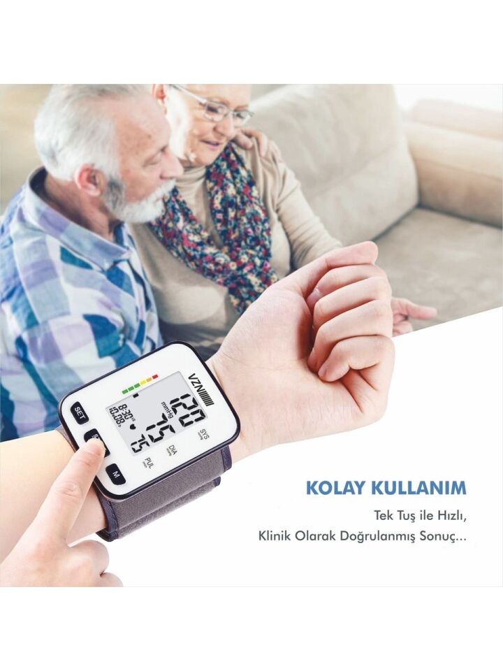 Vzn DBP-2141 Bilekten Konuşan Dijital Tansiyon Aleti