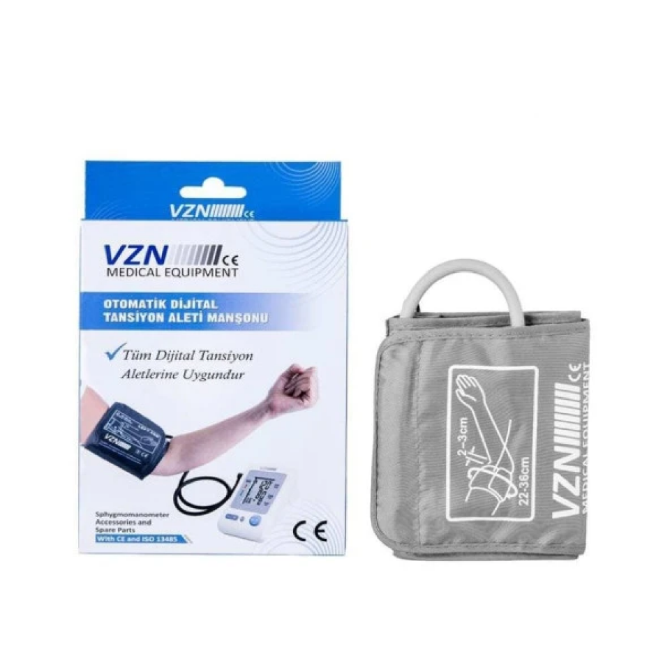 Vzn Dijital Tansiyon Aleti Manşonu 22-36 Cm