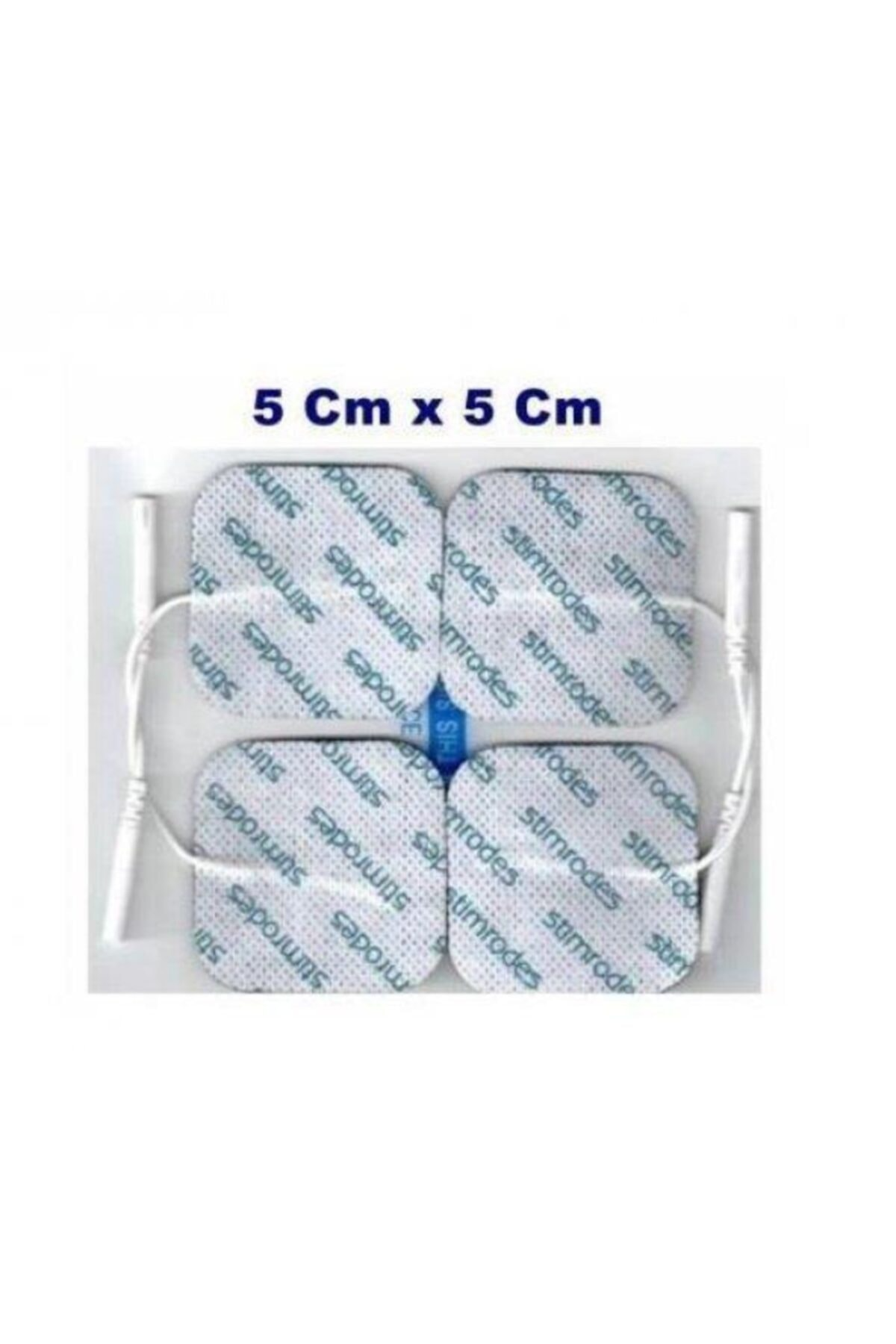STIMRODES Kablolu Tens Pedi Tens Elektrodu 5x5 cm