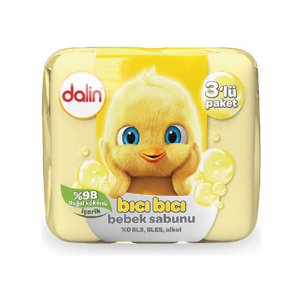 Dalin Bıcı Bıcı Bebek Sabunu 3x75 gr