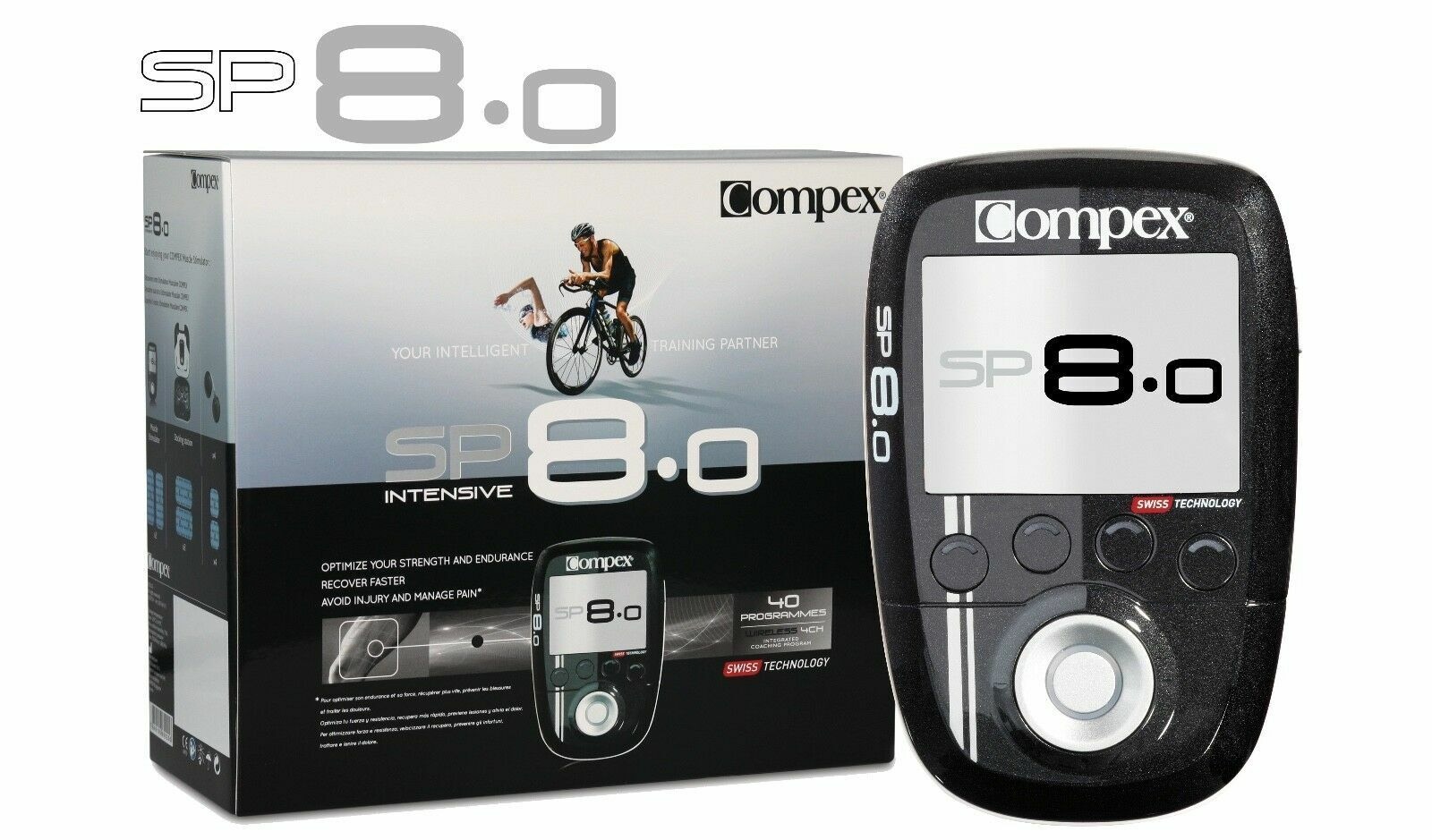 Compex SP 8.0 Wireless Kas Güçlendirme ve Rehabilitasyon Cihazı