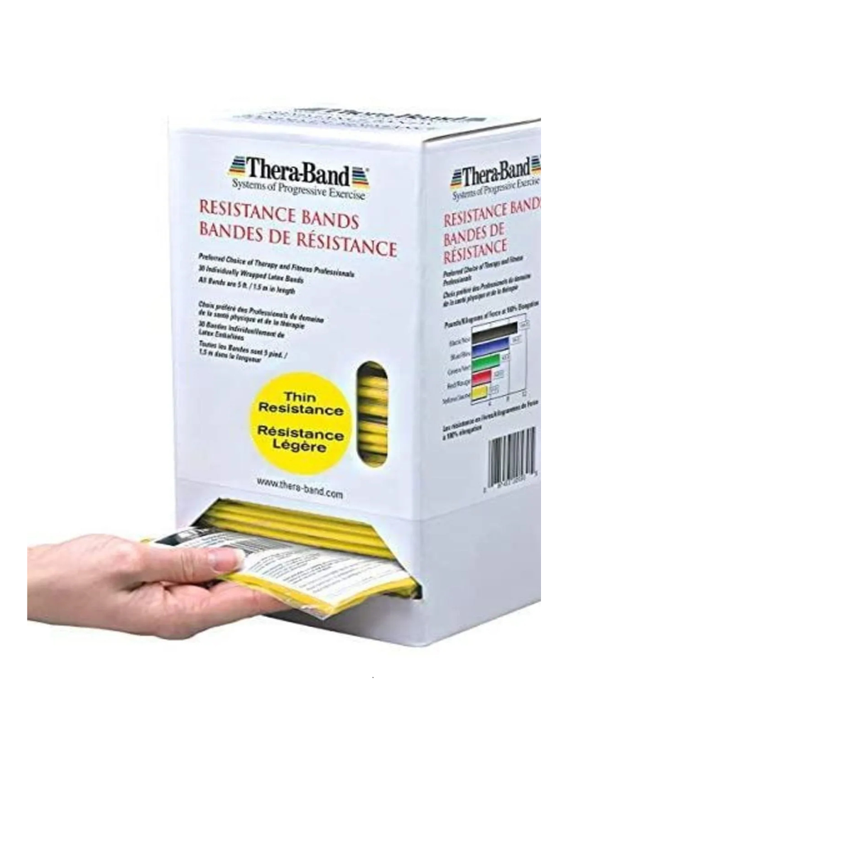 Theraband Sarı Egzersiz Direnç Bandı 1,5 m (Yetkili Bayiden Orjinal Ürün)