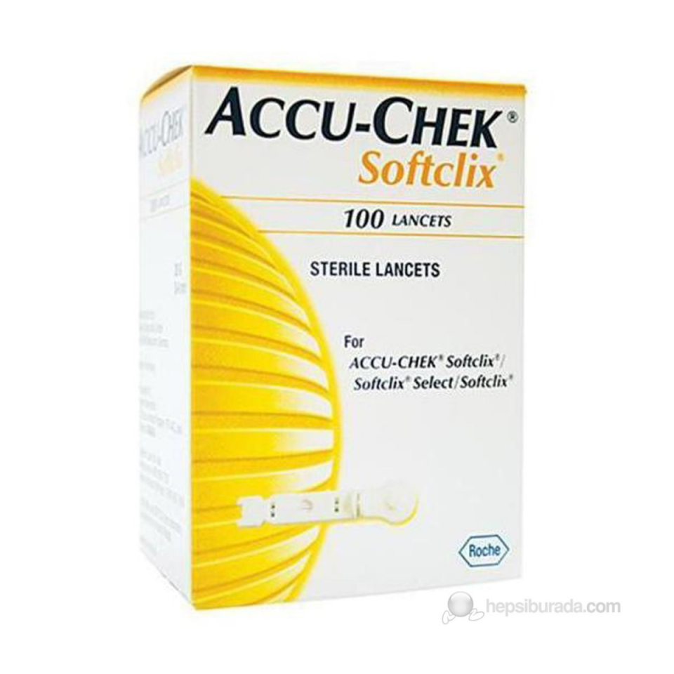 Accu Chek Softclix Lancets 100'lü