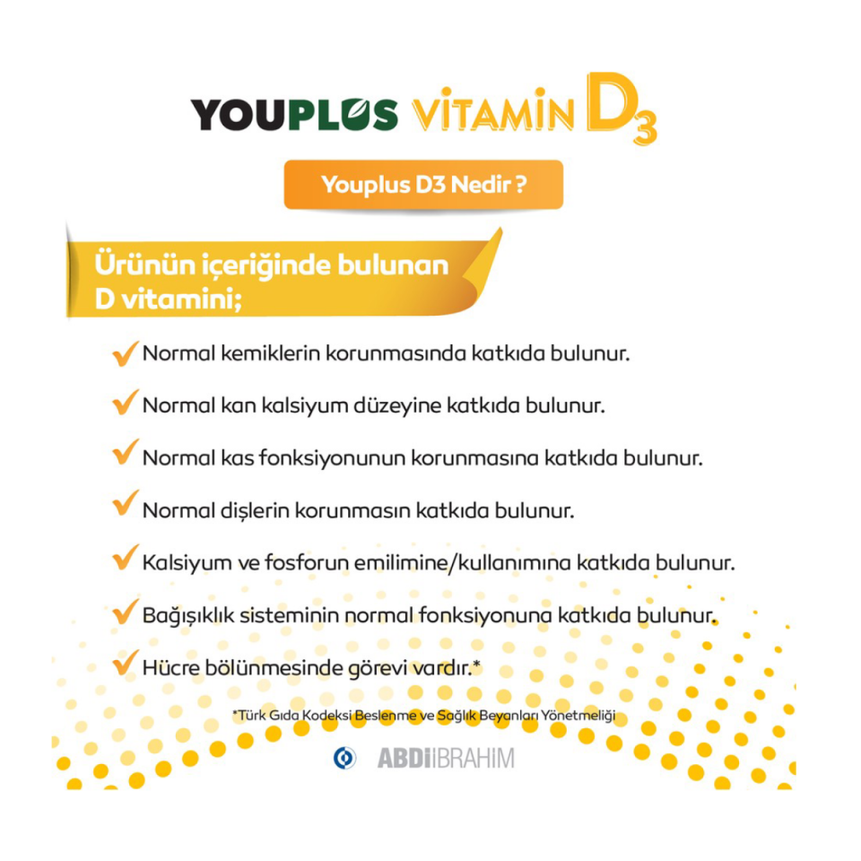 Youplus Vitamin D3 Oral Sprey 20 ml