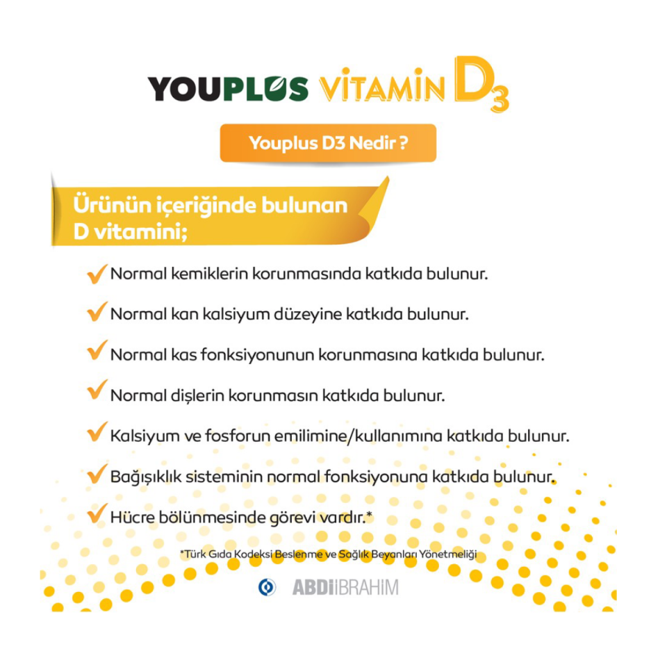 Youplus Vitamin D3 Oral Sprey 20 ml