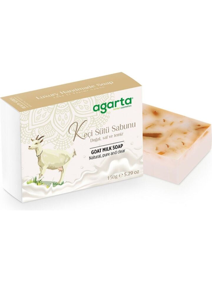 Agarta Doğal El Yapımı Keçi Sütü Sabunu 150 gr