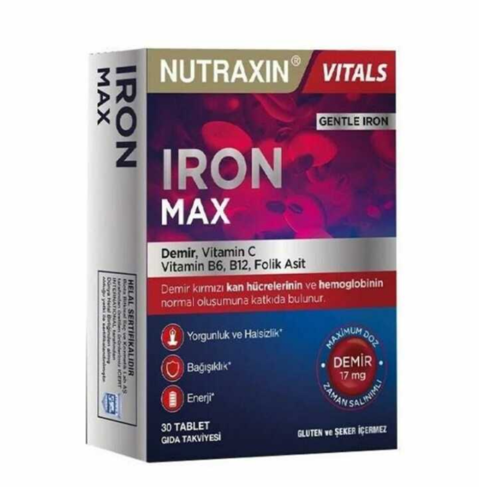 Nutraxin Iron Max 30 Tablet
