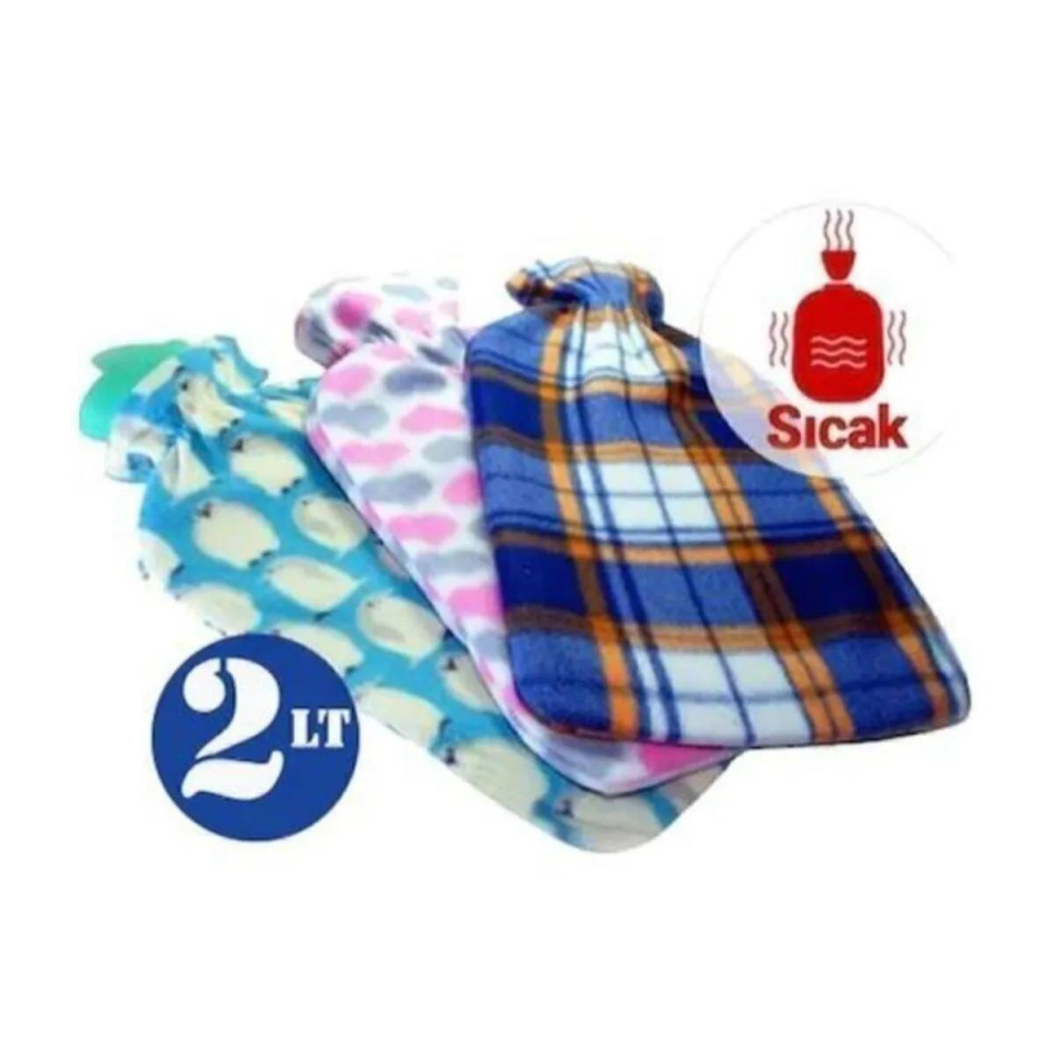 Termofor Kılıflı Sıcak Su Torbası 2LT