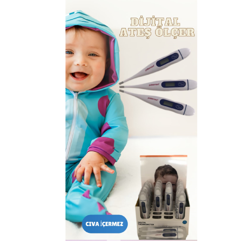 Pulsemed KFT-04 Dijital Koltuk Altı Ateş Ölçer