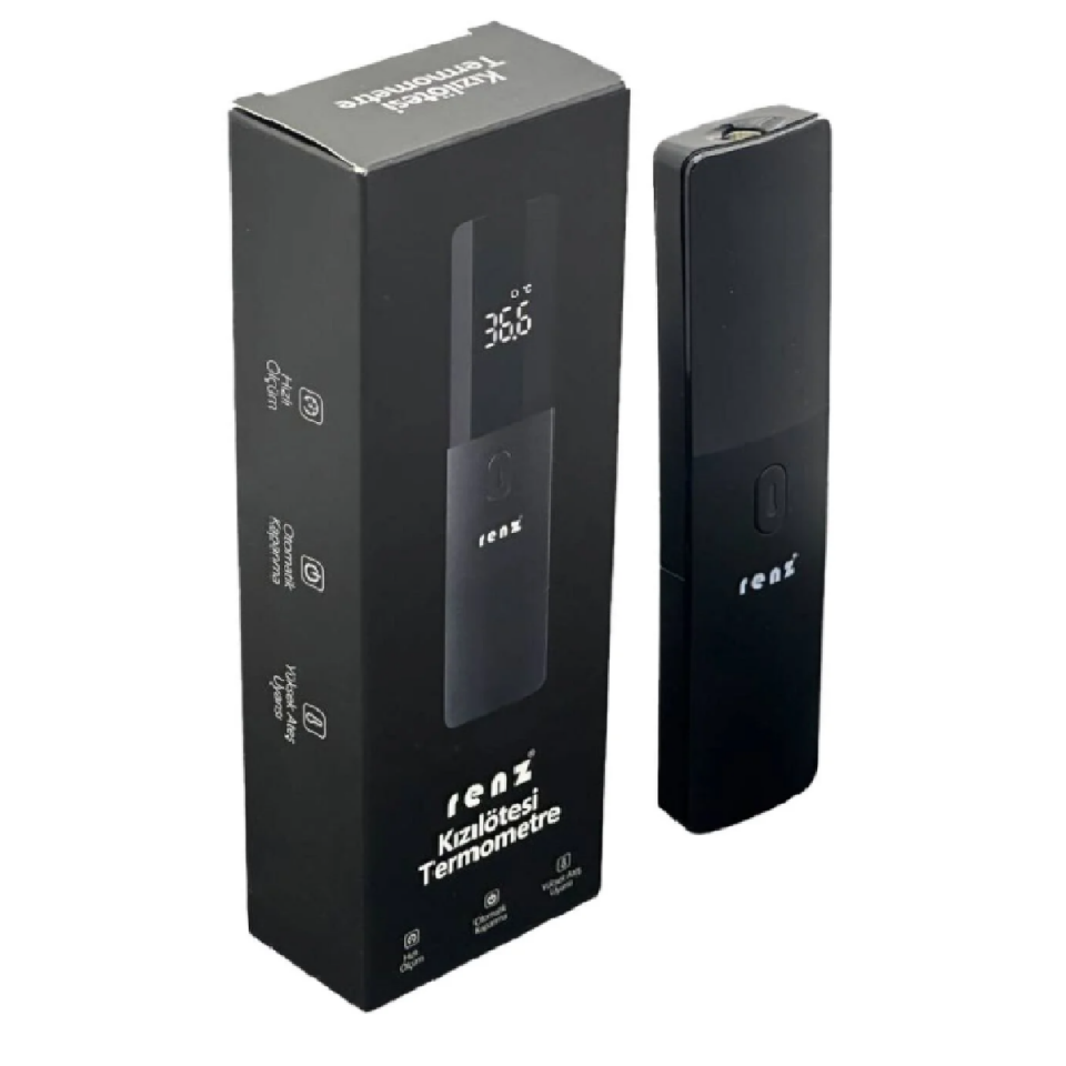 Renz Temassız Ateş Ölçer Black Stick