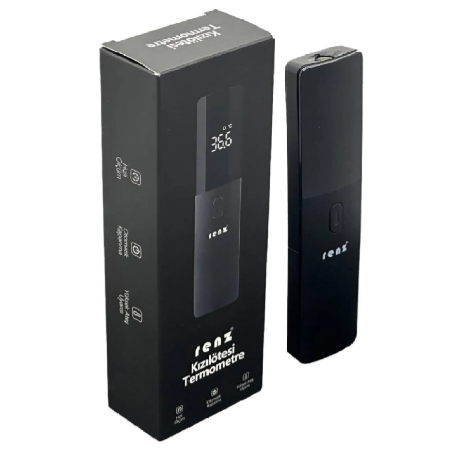 Renz Temassız Ateş Ölçer Black Stick