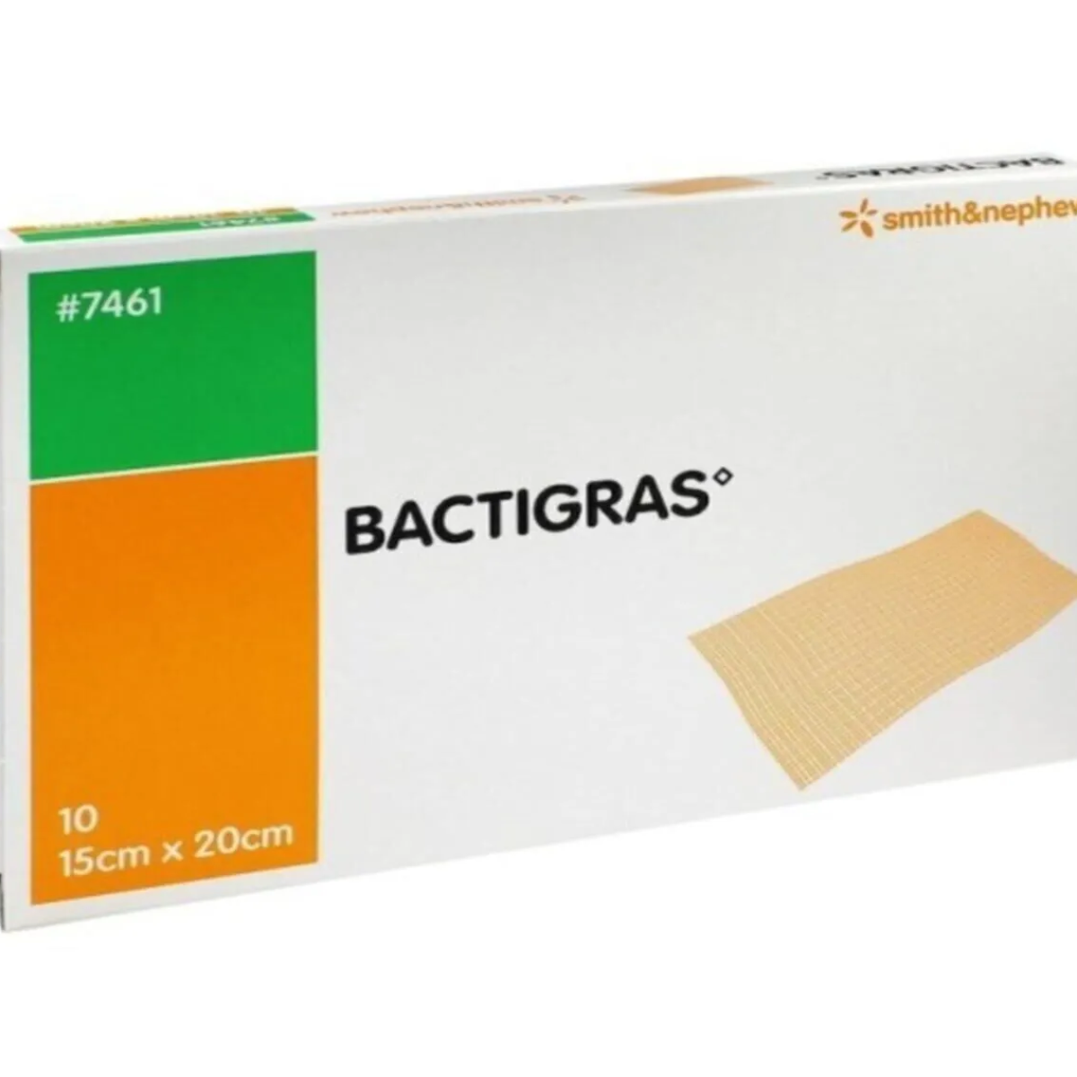Bactigras 15cm x 20cm 10'lu Antiseptik Yara Bakım Örtüsü