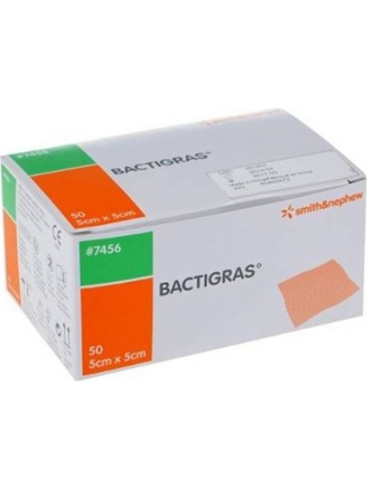 Bactigras 5x5 cm Yara Örtüsü 50 Adet