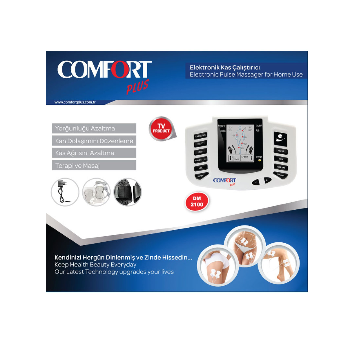 Comfort Plus DM-2100 Elektronik Tens Cihazı