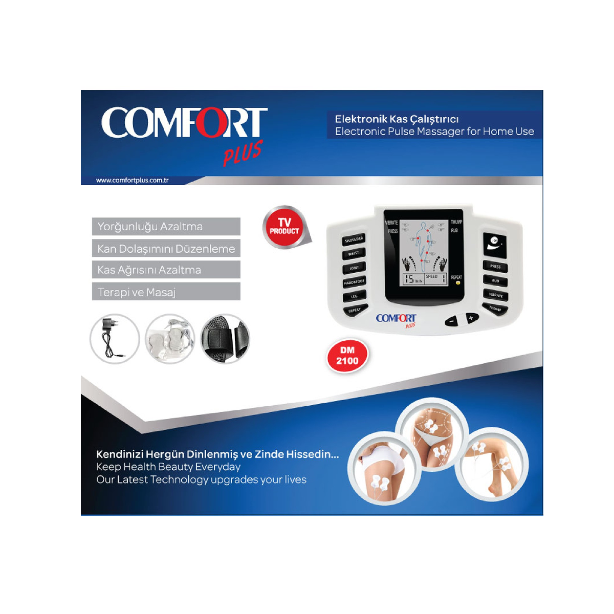 Comfort Plus DM-2100 Elektronik Tens Cihazı