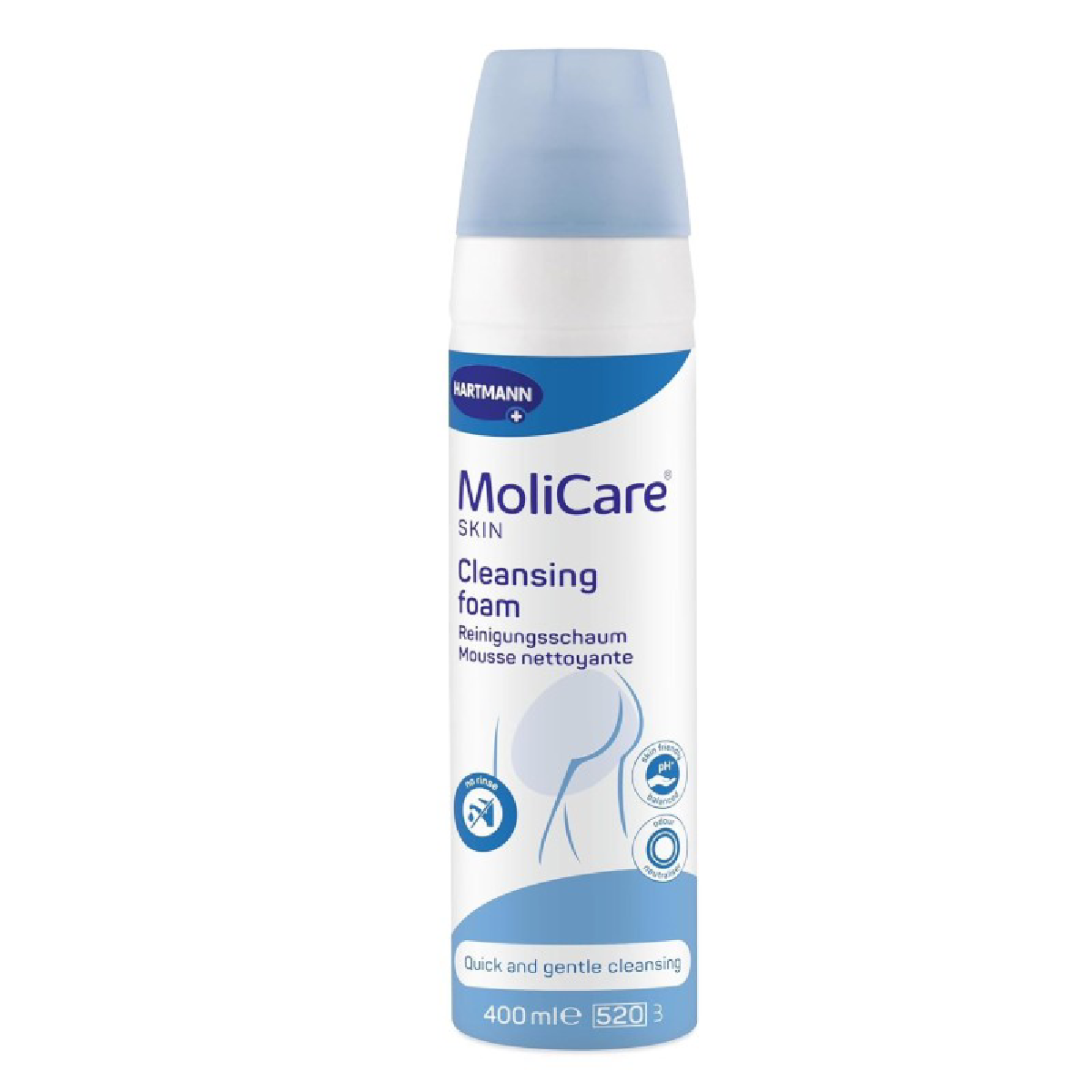 Molicare Menalind Cilt Temizleme Köpüğü 400 ml