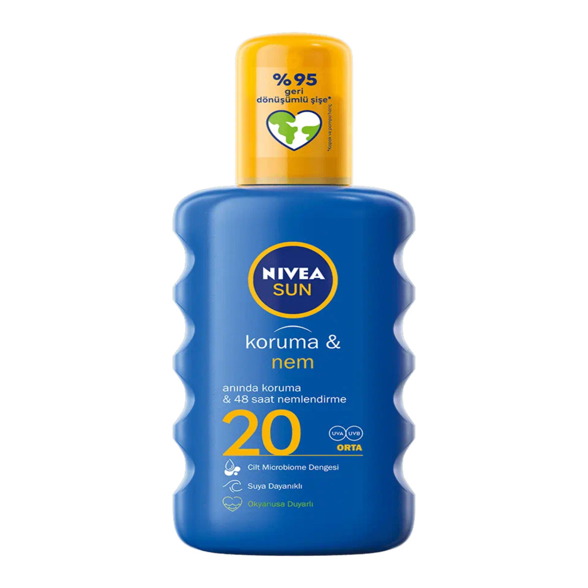 Nivea Sun Koruma & Nem 20 Faktör Güneş Spreyi 200 ml