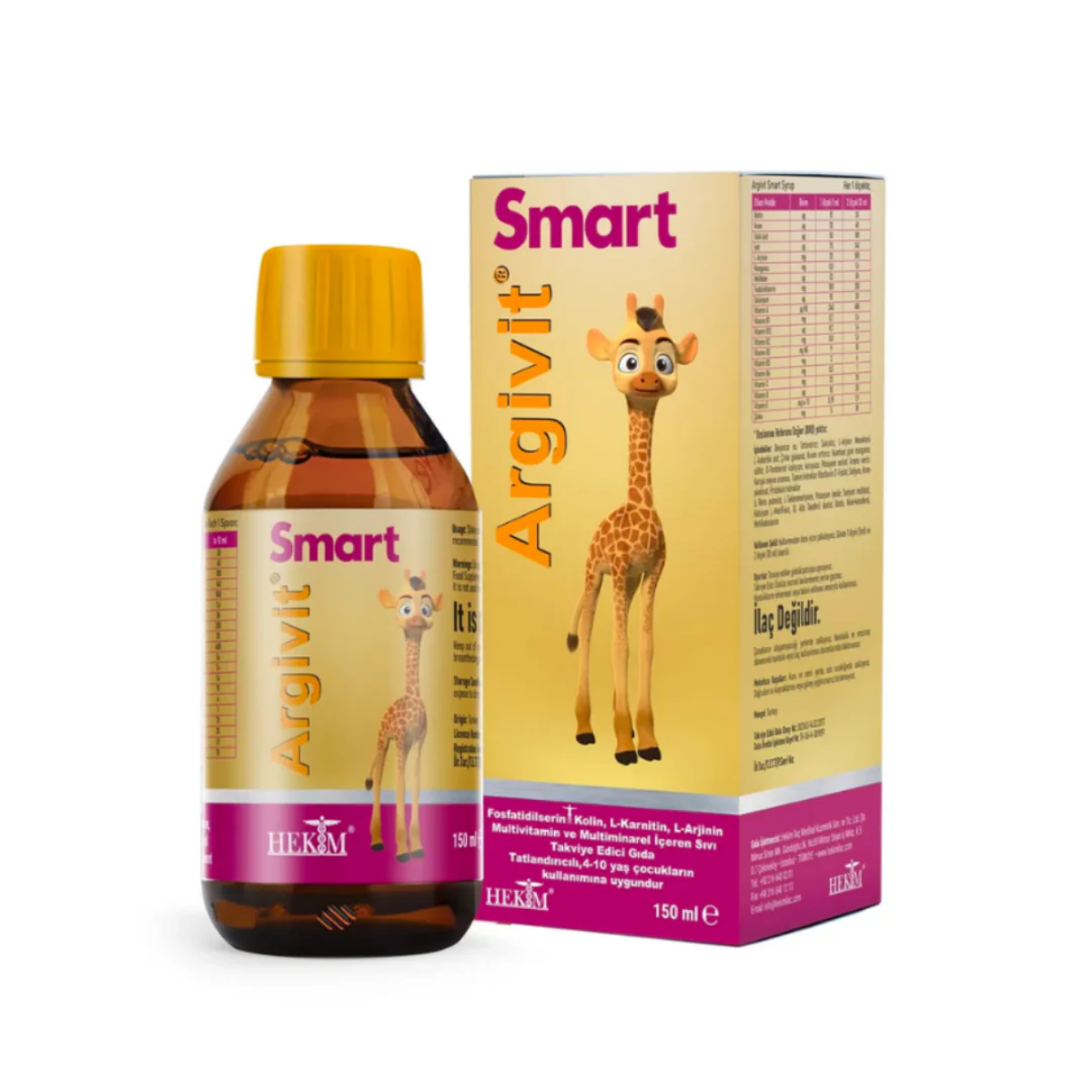 Argivit Smart Şurup 150 ml