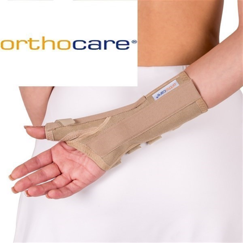 Orthocare 4525 Başparmak Destekli Sağ El ve Bilek Ateli