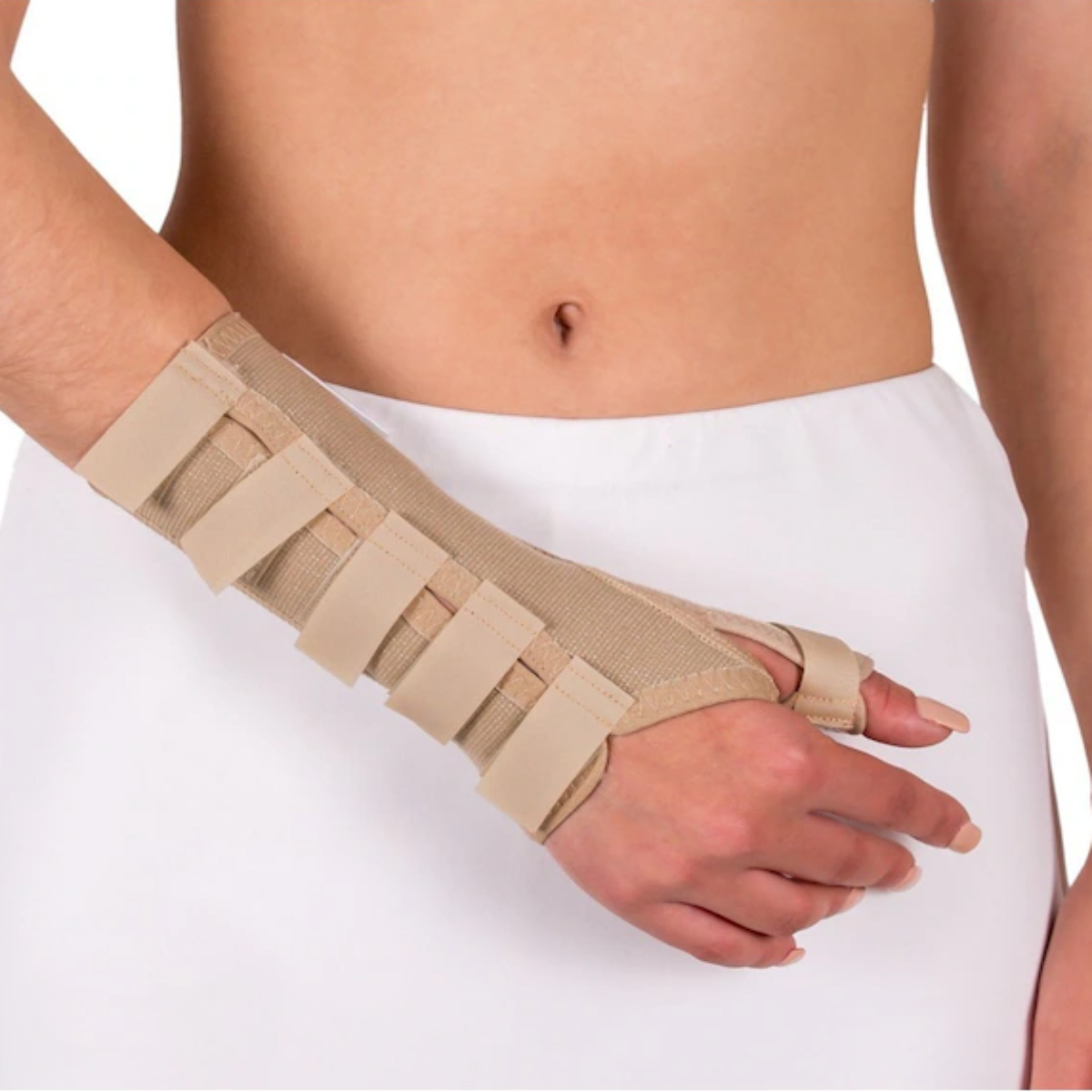 Orthocare 4525 Başparmak Destekli Sol El ve Bilek Ateli