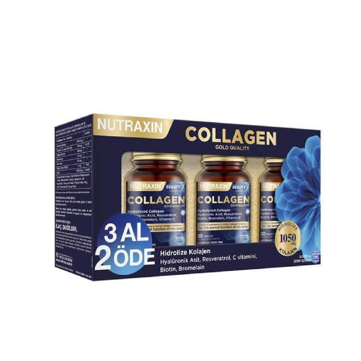 Nutraxin Hidrolize Kolajen 3x30 Tablet
