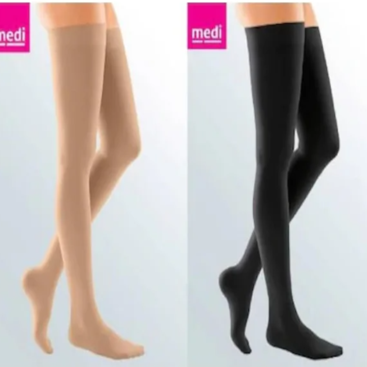 Medi Duomed Diz Üstü CCL2 Varis Çorabı