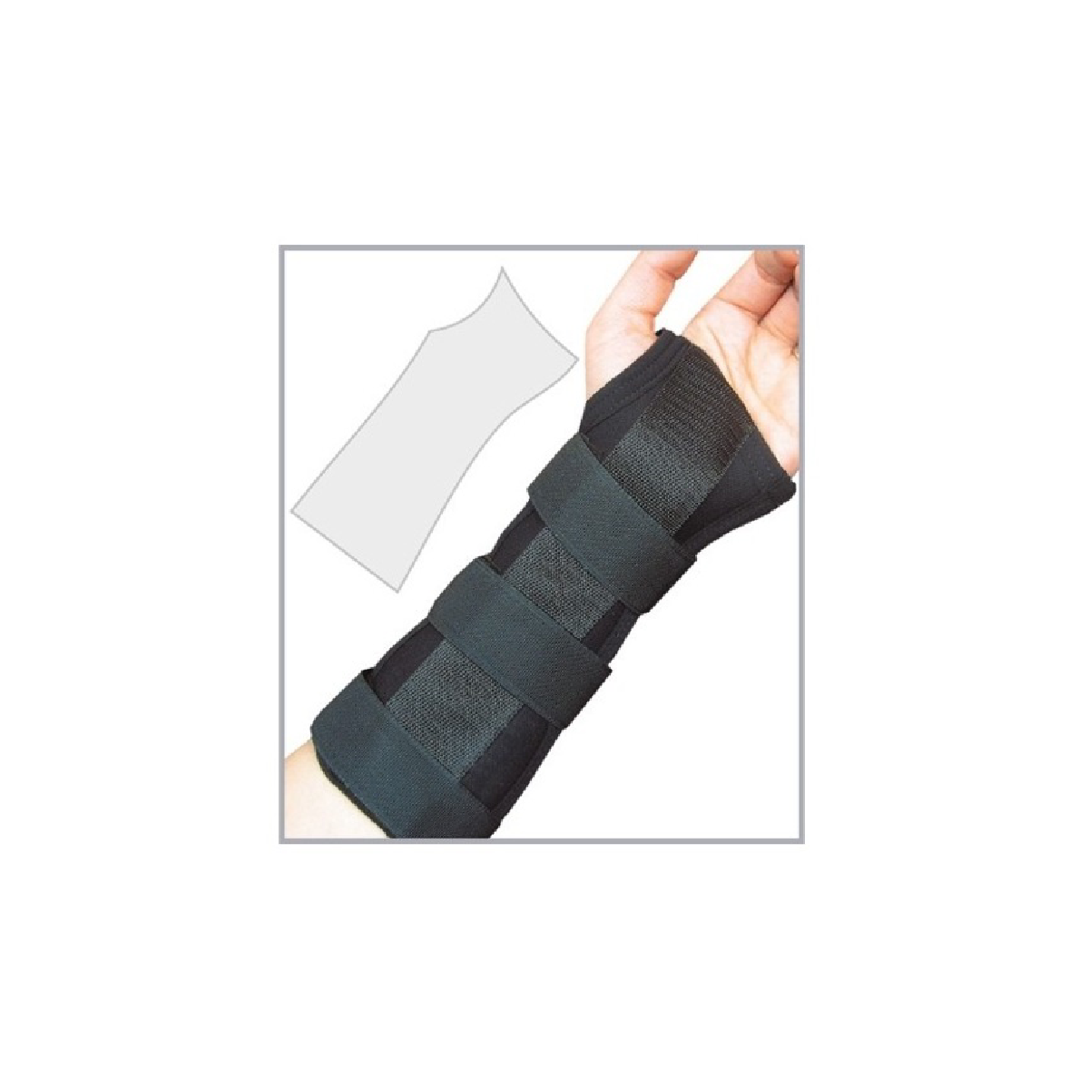 Orthocare 4325 Manuform Termoplastik Destekli El Bilek Aleti Sag