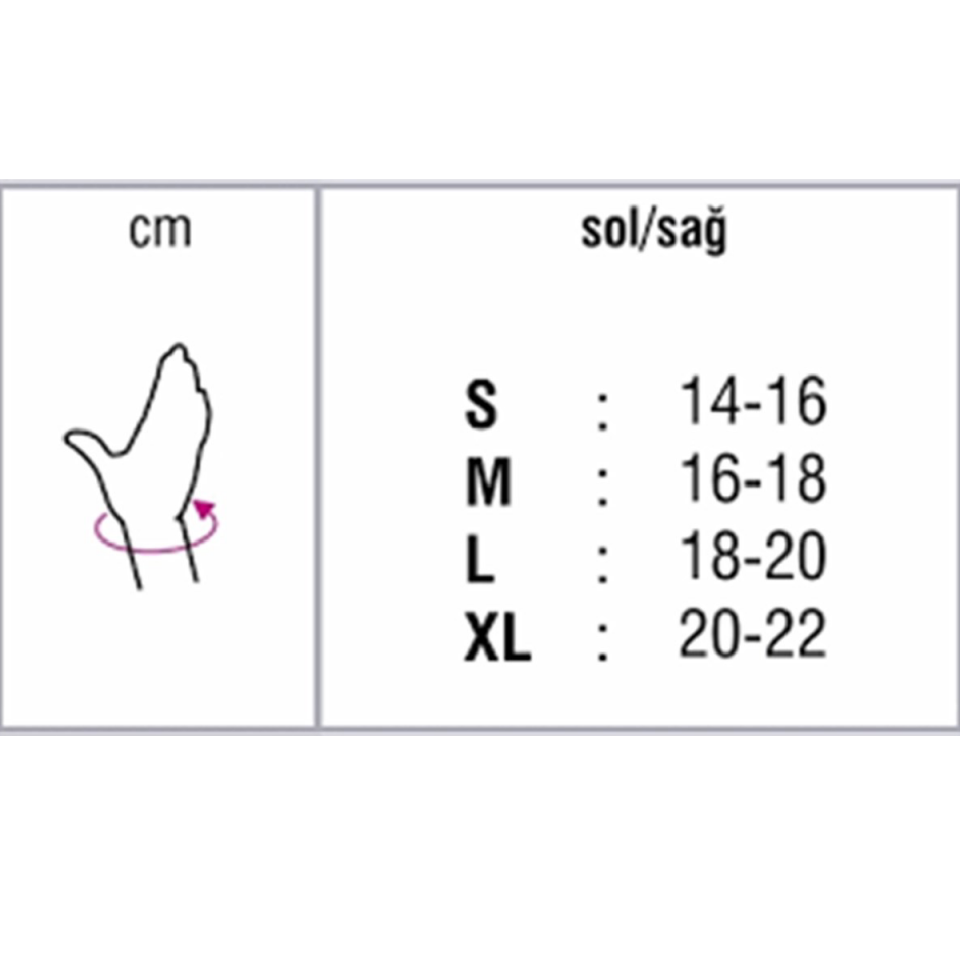 Orthocare 4511 Manucare El Bilek Ateli Sol