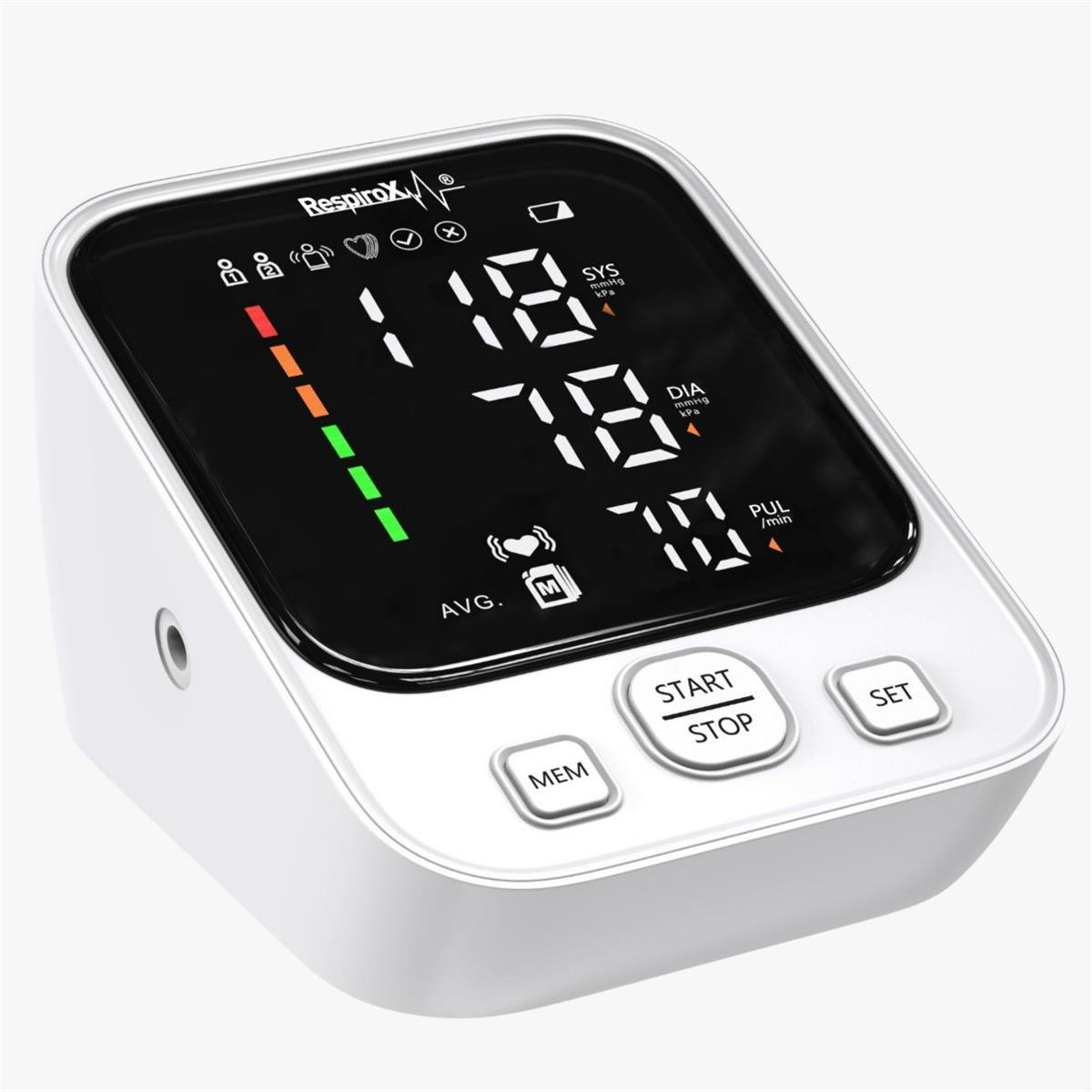 Respirox AXD-809 Koldan Konuşan Dijital Tansiyon Aleti