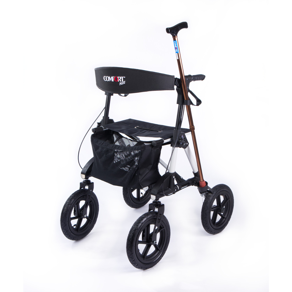 Comfort Plus DM-800 Büyük Tekerlekli Alüminyum Walker