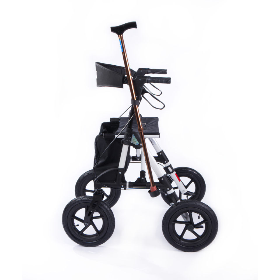 Comfort Plus DM-800 Büyük Tekerlekli Alüminyum Walker