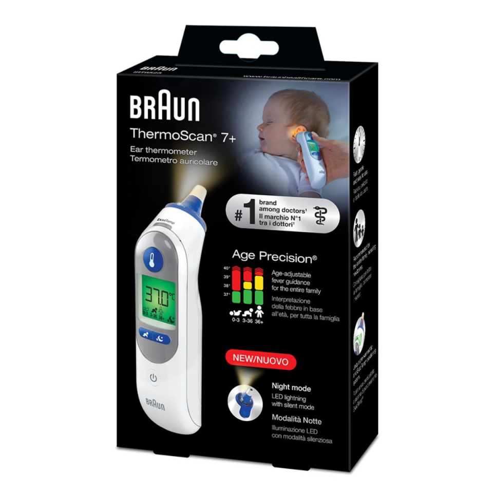 Braun ThermoScan 7 Plus IRT 6525 Kulaktan Ateş Ölçer