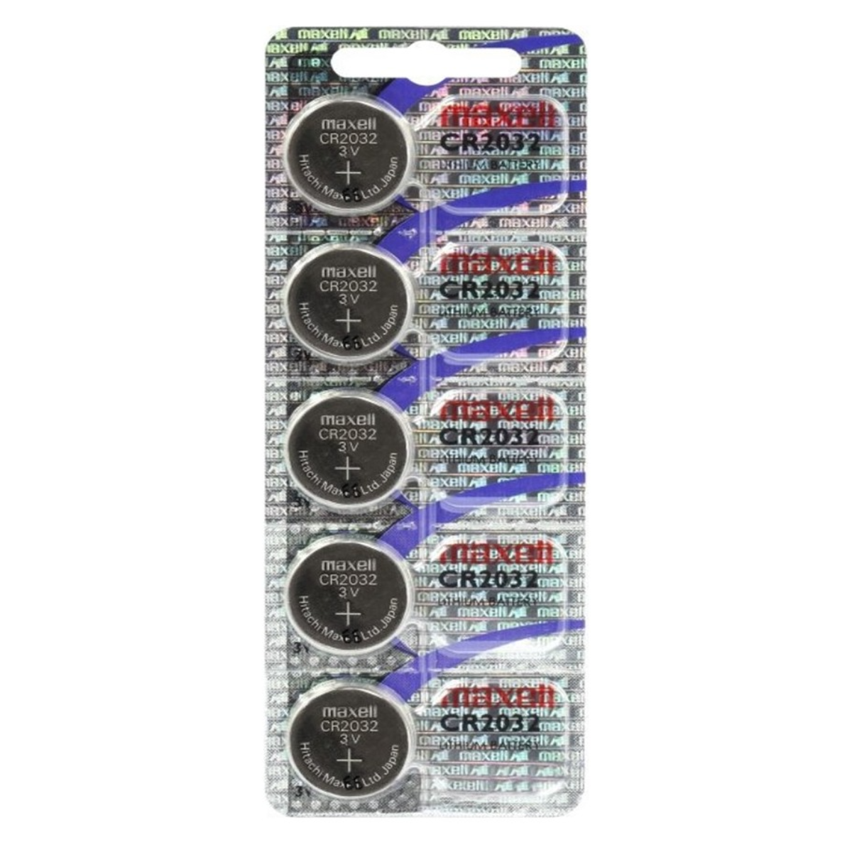 Maxell CR2032 3V Lityum 5'li Düğme Pil