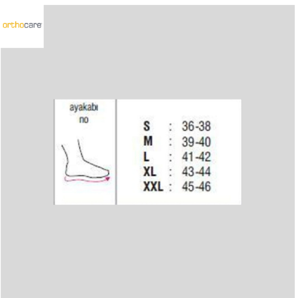 Orthocare 7110 Silikon Ortopedik Tabanlık