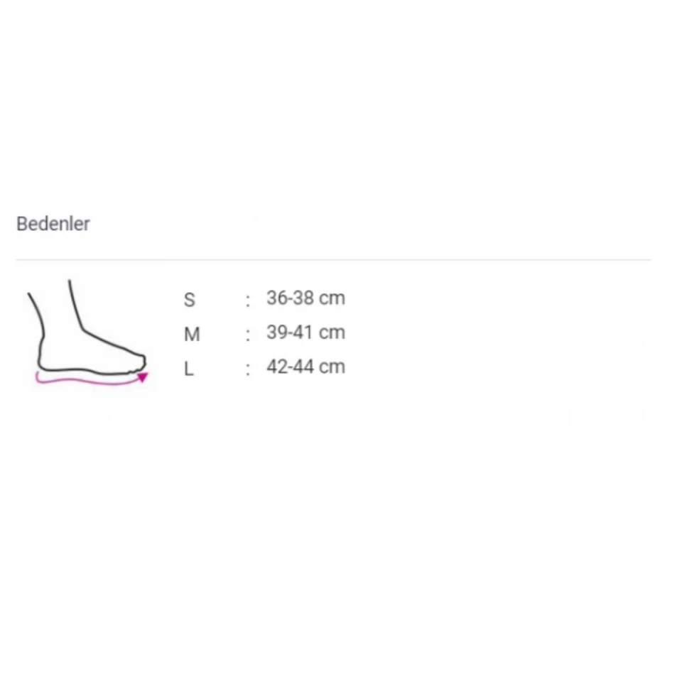 Orthocare 7140 Silikon Ayak Parmak Arası Makarası